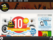 Tablet Screenshot of busyradio.com